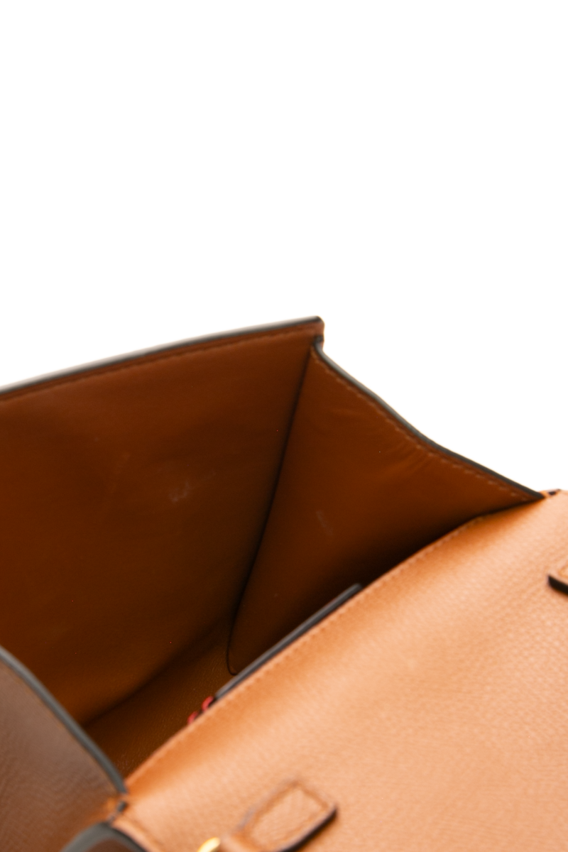 V Logo Crossbody Bag