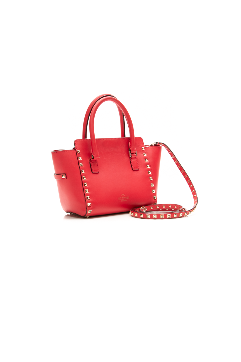 Rockstud Trapeze Tote Bag