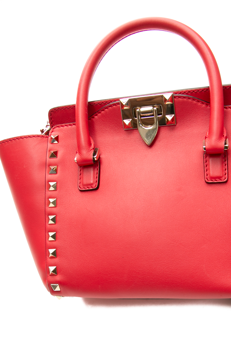 Rockstud Trapeze Tote Bag