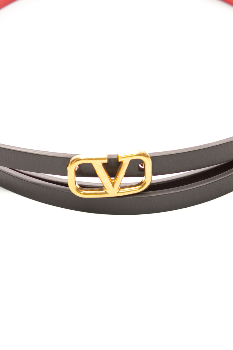 Vlogo Thin Reversible 20mm Belt - Size 34