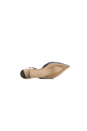 Rockstud Slingback Flats - Size 37.5