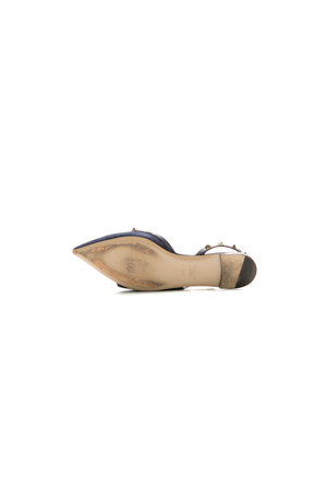 Rockstud Slingback Flats - Size 37.5