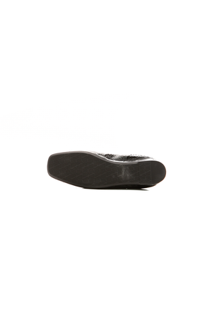 V Logo Ballerina Flats - Size 37