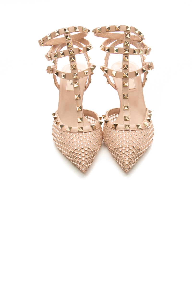 Caged Rockstud Heels - Size 37