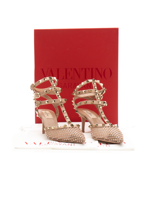 Caged Rockstud Heels - Size 37