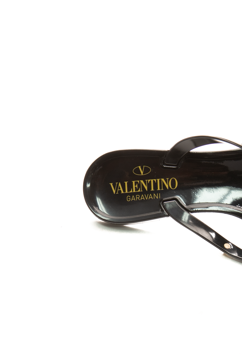 Rockstud Bow Thong Sandals - Size 36