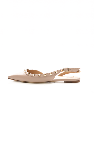Valentino-Rockstud-Slingback-Flats-Size- 36.5-296697