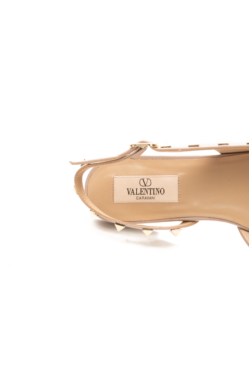 Rockstud Slingback Flats - Size 36.5