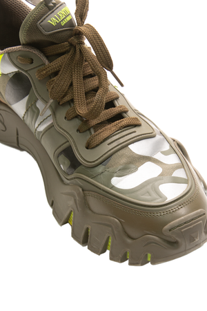 Men's Camouflage Rockrunner Sneakers - Size US 12