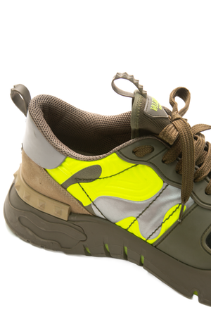 Men's Camouflage Rockrunner Sneakers - Size US 12