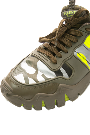 Men's Camouflage Rockrunner Sneakers - Size US 12