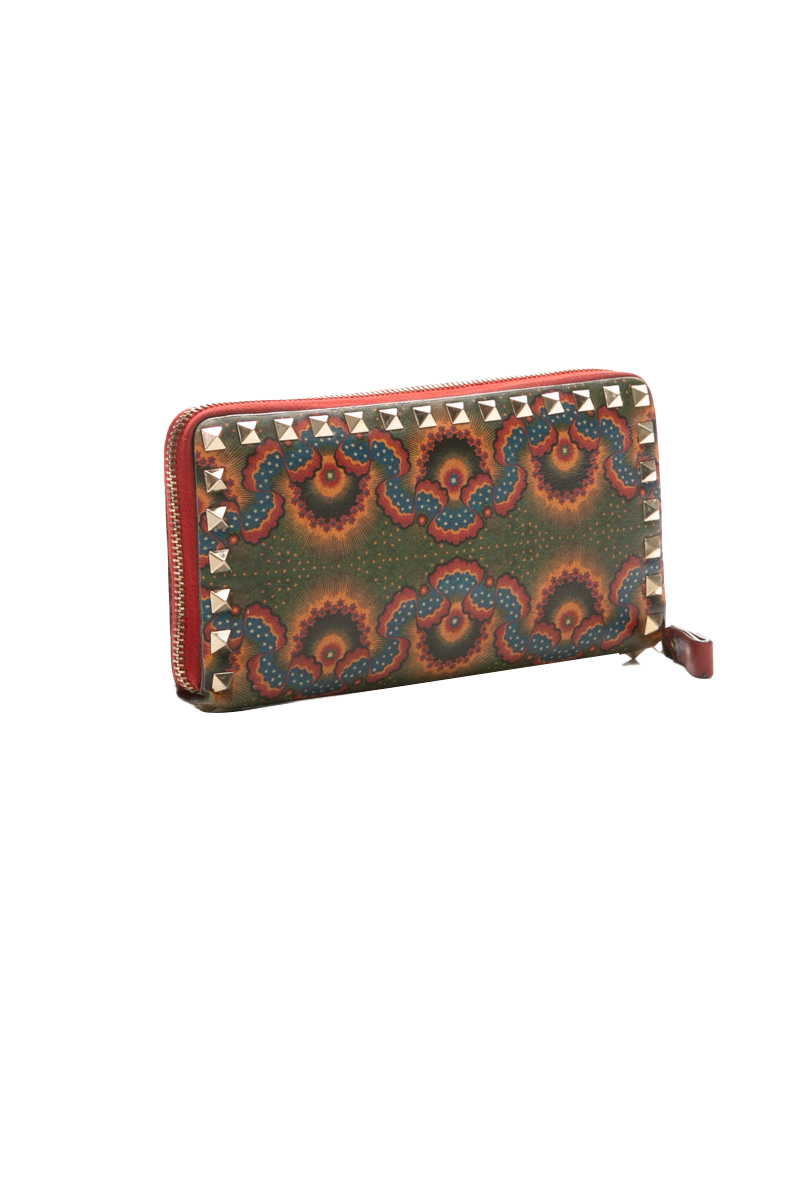 Enchanted Wonderland Rockstud Continental Wallet