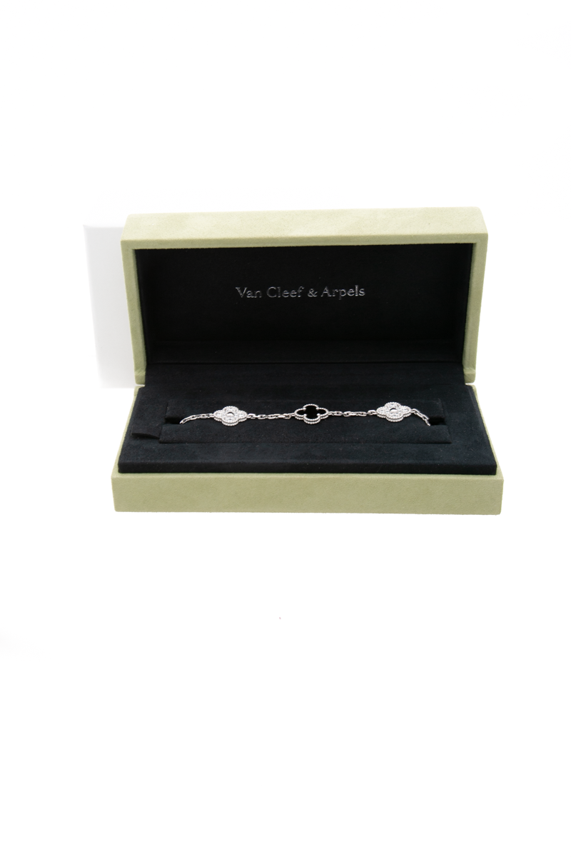 Vintage Alhambra 5 Motifs Bracelet