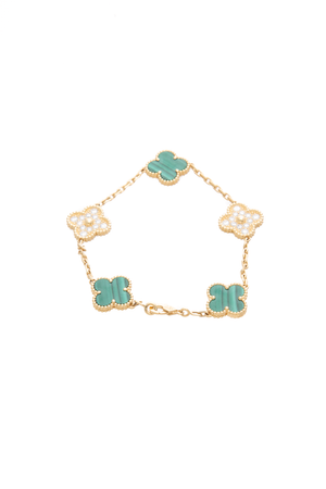 Vintage Alhambra 5 Motifs Bracelet