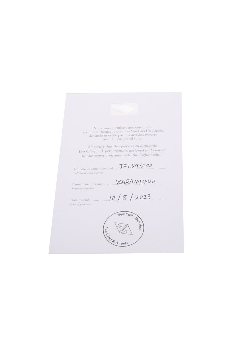 Vintage Alhambra 5 Diamond Motifs Bracelet