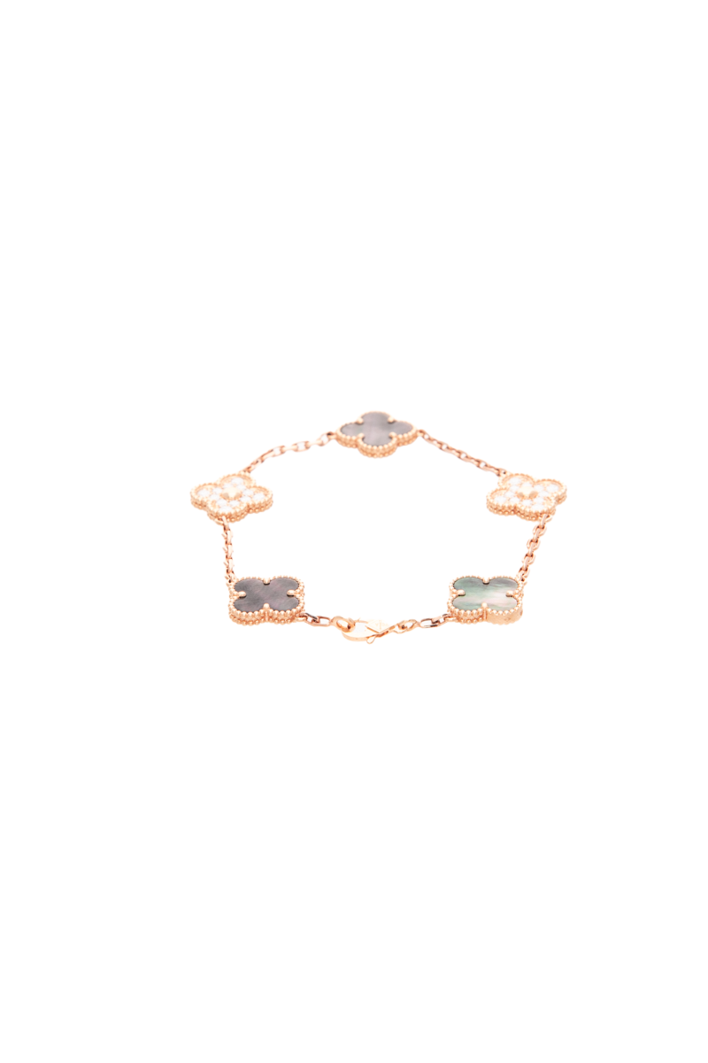 Vintage Alhambra 5 Motifs Bracelet