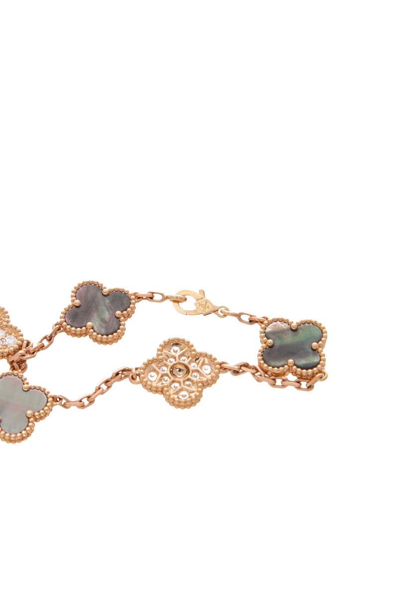 Vintage Alhambra 5 Motifs Bracelet