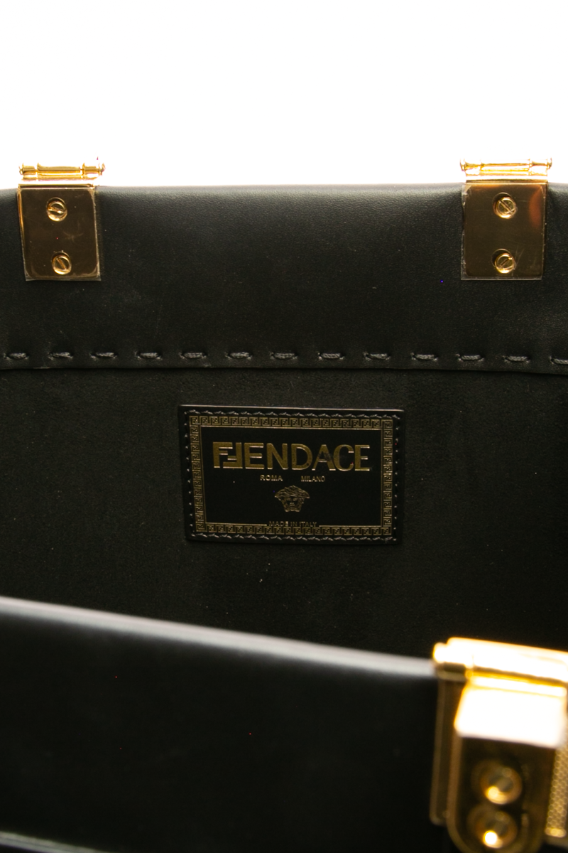 x Versace Fendace Sunshine Shopper Tote