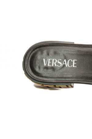 Greca Mule Sandals - Size 40