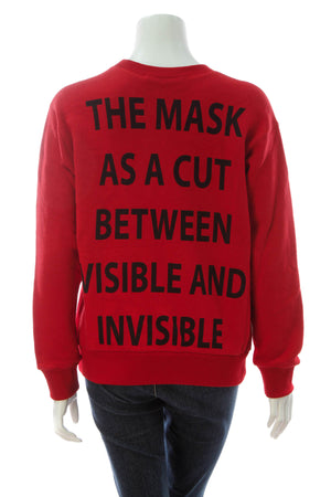 Gucci Manifesto Sweatshirt Red Size XXSmall