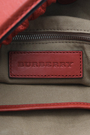 Burberry Ashby Medium Hobo Bag - Cadmium Red