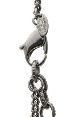 Chanel Multi-Chain Bar Necklace - Gunmetal