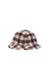 Gucci "Orgasmique" Patch Bucket Hat - White/Brown Size Medium