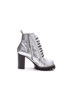 Louis Vuitton Spaceship Star Trail Ankle Boots - Silver Size 39.5