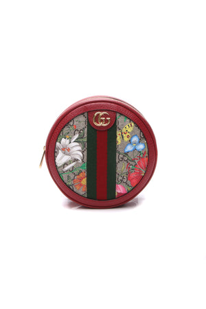 Gucci Flora Ophidia Mini Round Backpack - Supreme