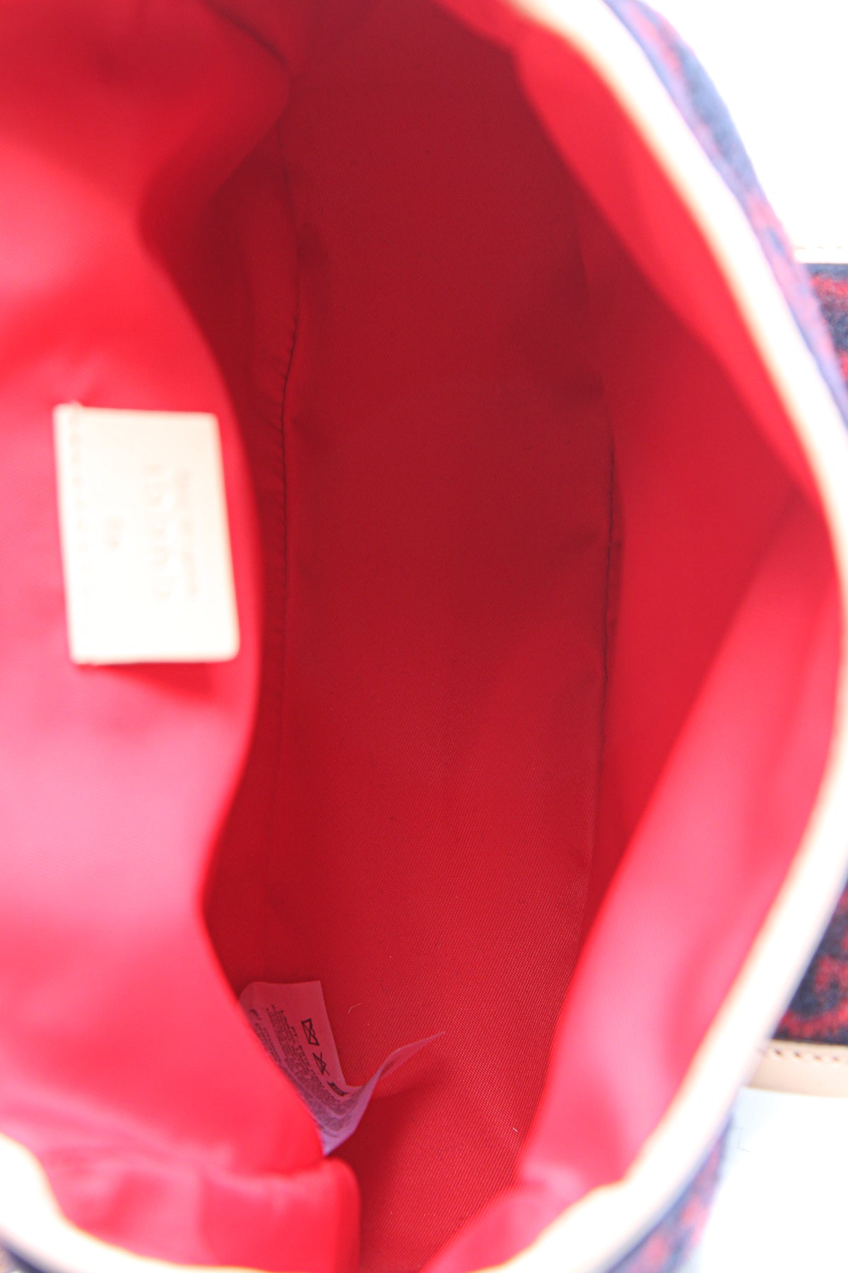 Gucci Wool Children&#39;s Backpack - Navy/Red