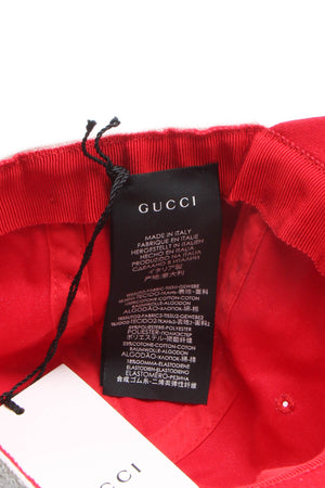 Gucci Terry Cloth Logo Baseball Cap - Size S
