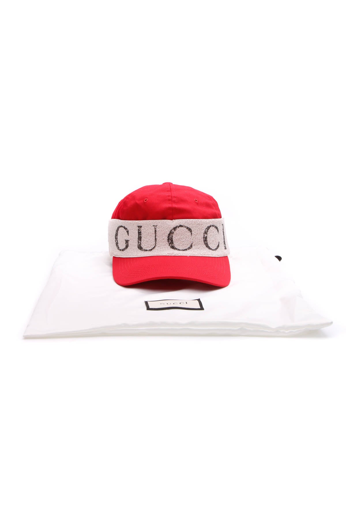 Gucci Terry Cloth Logo Baseball Cap - Size S