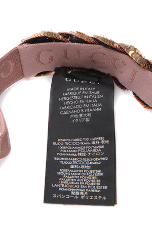 Gucci Sequin Braided Headband - Size S