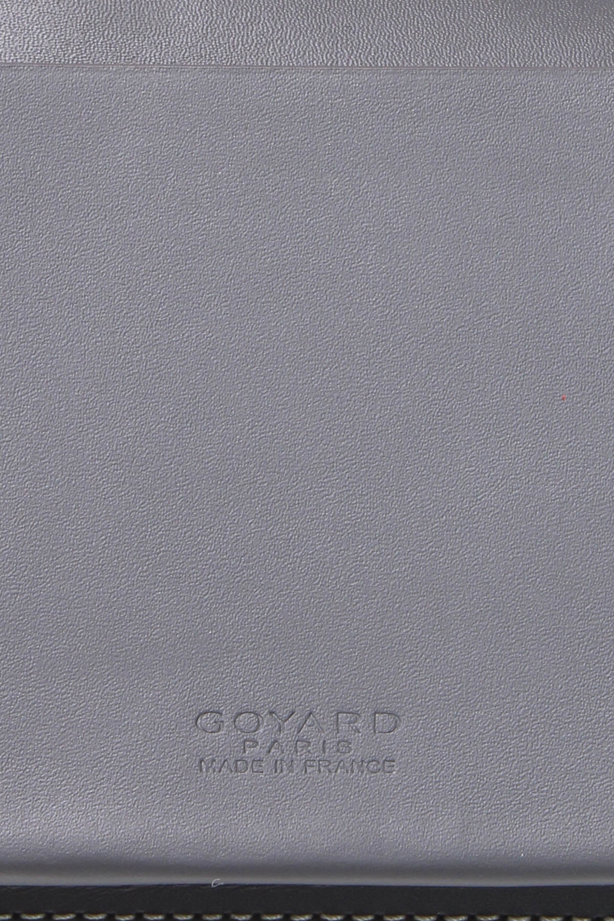 Goyard Off White Leather Long Wallet