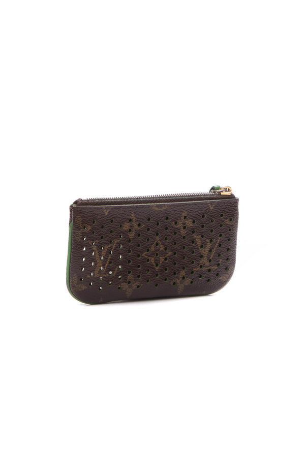 Louis Vuitton Perforated Pochette Cles Key Pouch - Couture USA