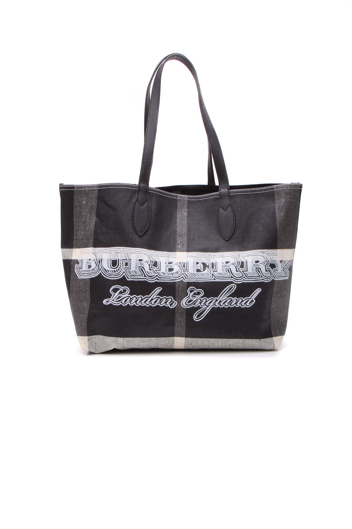 Burberry medium reversible doodle tote Clearance