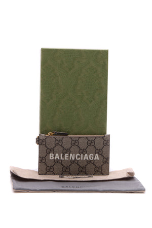 Gucci x Balenciaga Zip Pouch Card Case