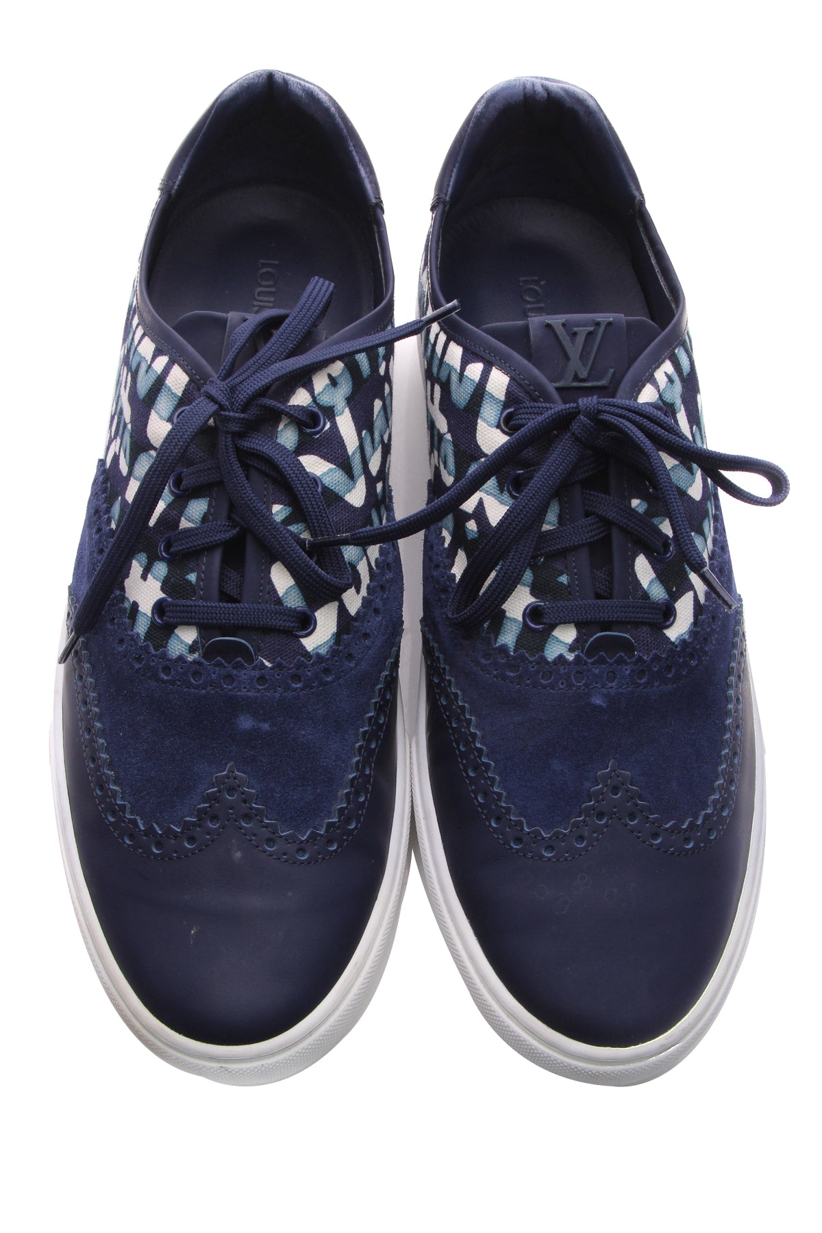 Louis Vuitton Blue Athletic Shoes for Men