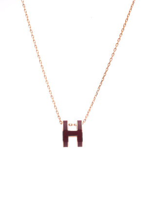 Hermes Pop H Pendant Necklace