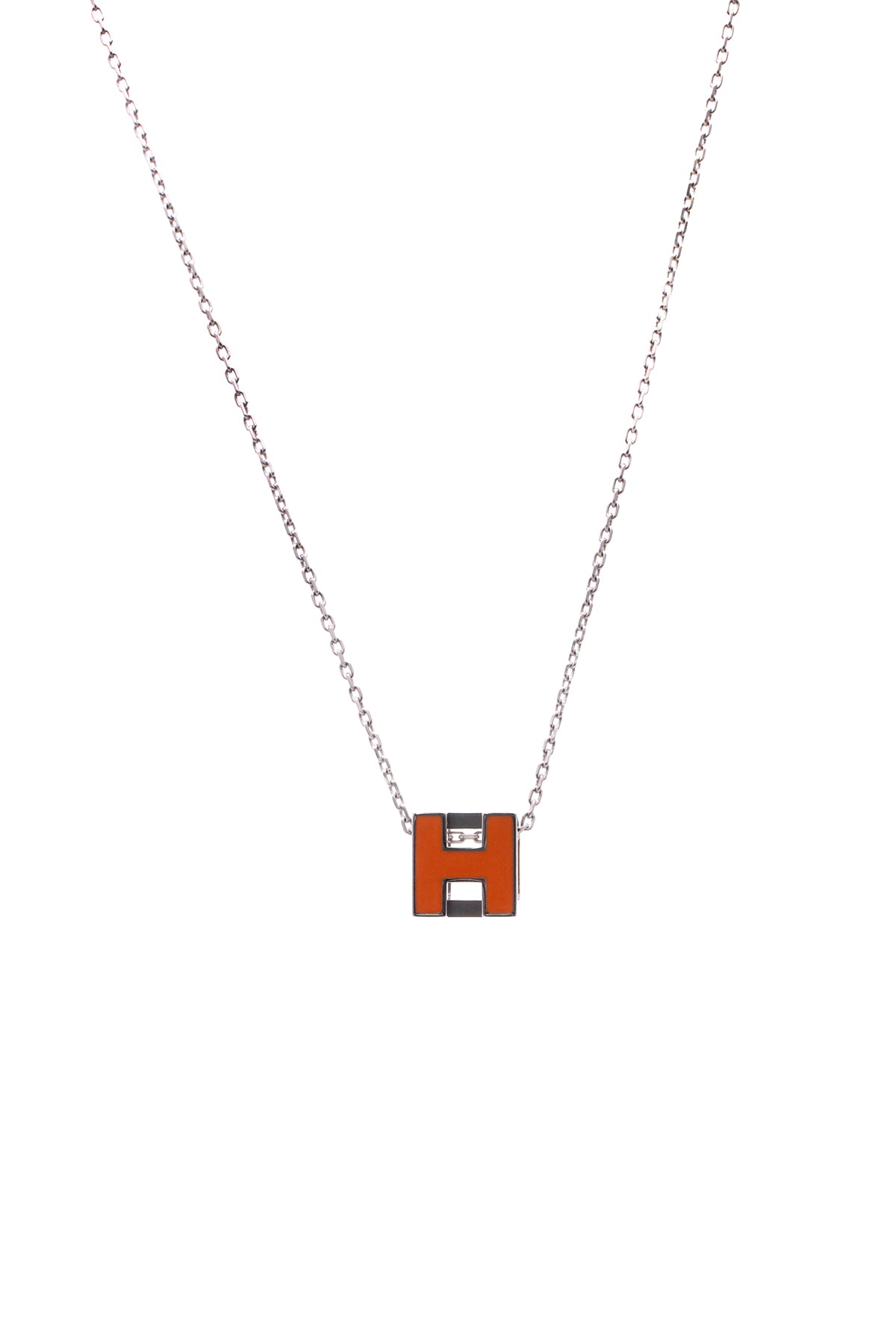 Hermes deals cage necklace