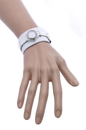 Chanel J12 Calfskin Leather Cuff Watch