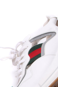 Gucci Men's Rhyton Cutout Sneakers - US Size 8.5