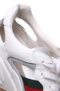 Gucci Men's Rhyton Cutout Sneakers - US Size 8.5