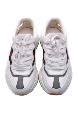 Gucci Men's Rhyton Cutout Sneakers - US Size 8.5