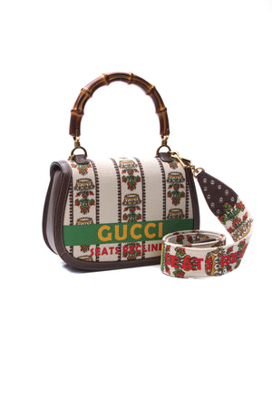 Gucci New Convertible Bamboo Handle Bag