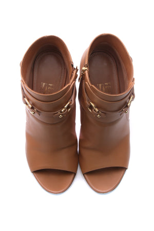 Ferragamo Mulan Ankle Boots - Size 6