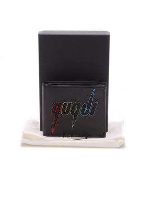 Gucci Rainbow Blade Embroidered Wallet