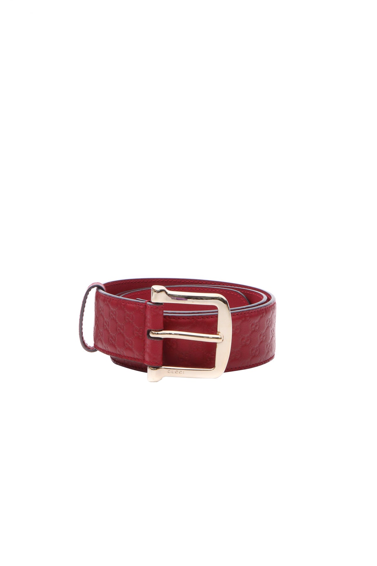 Gucci Microguccissima Leather Belt Brown Size 100/44