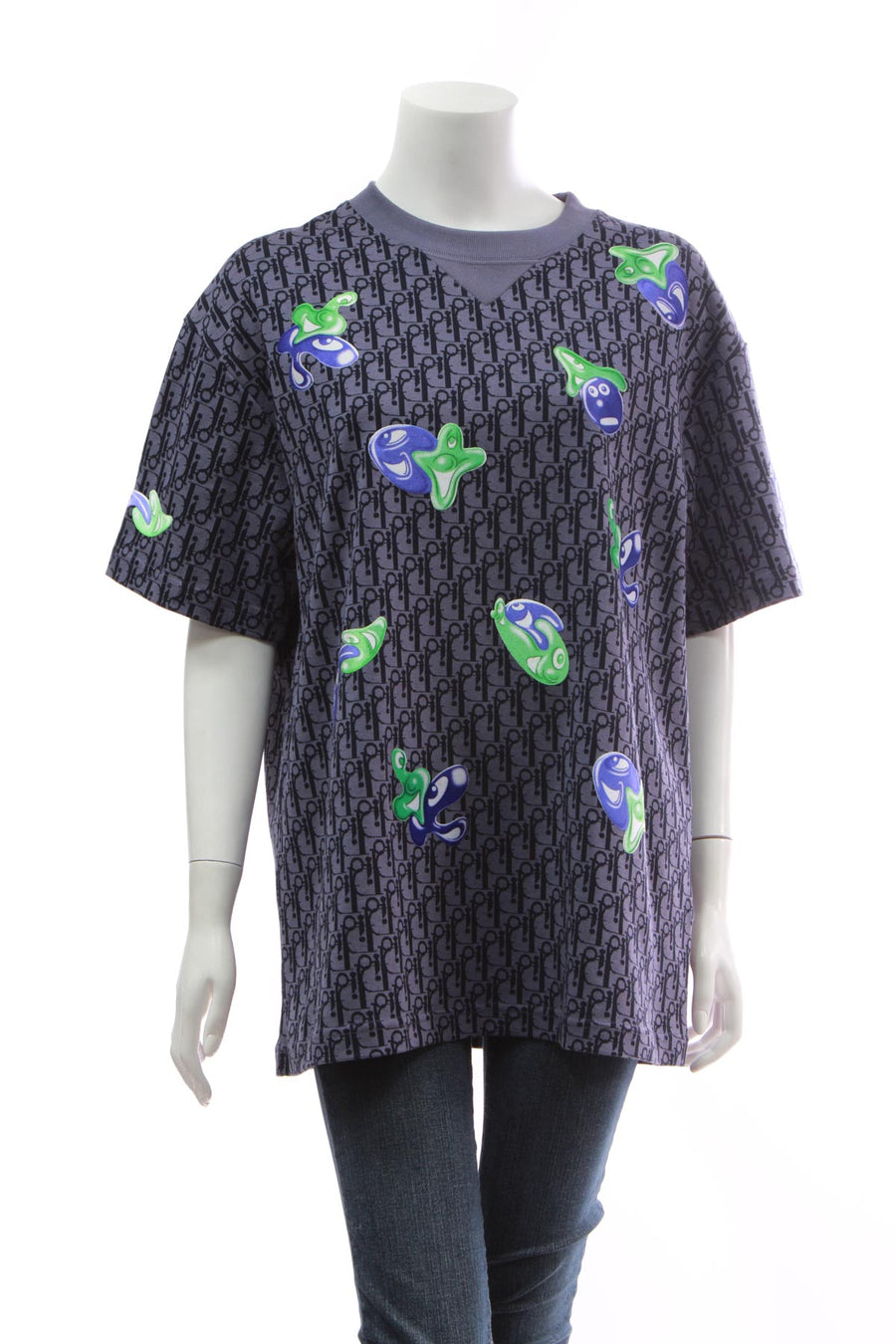 Christian Dior x Kenny Scharf Men's Oblique T Shirt - Size M