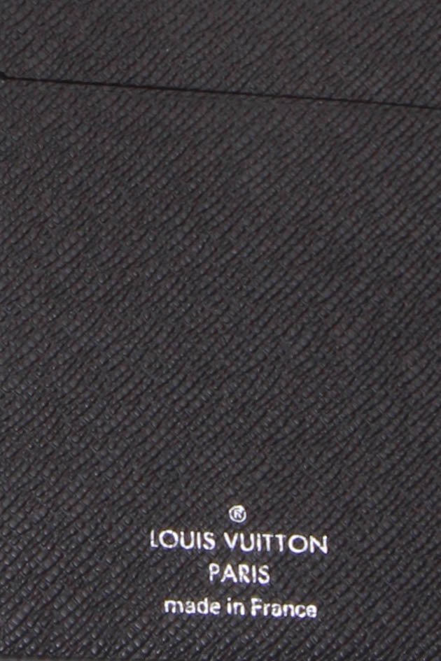 Louis Vuitton Black Taiga Leather Checkbook Wallet - Yoogi's Closet